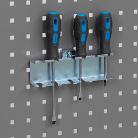 Accesorios porta-herramientas para panel perforado de banco de trabajo